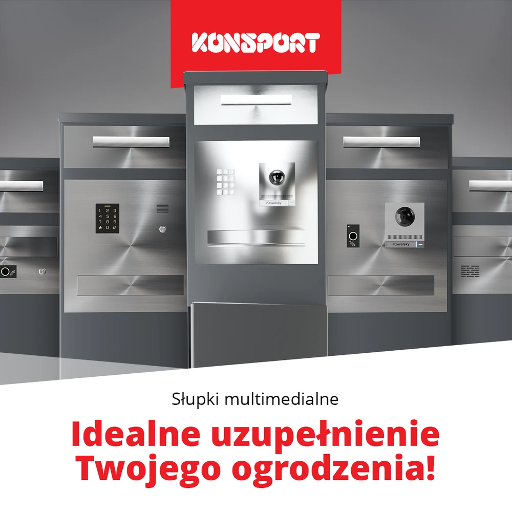Warianty słupków EQ Konsport
