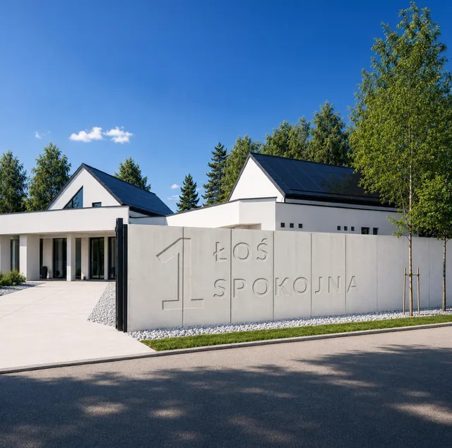Gładki front z grawerowaną kompozycją